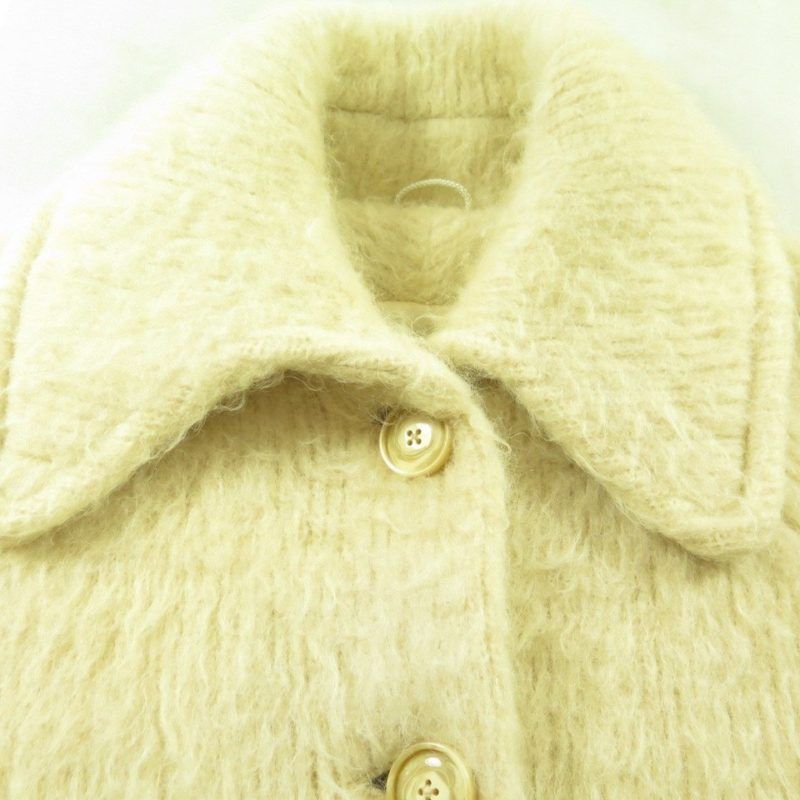 Vintage 60s Icelandic Wool Long Coat Womens 12 Eider Knit Overcoat ...