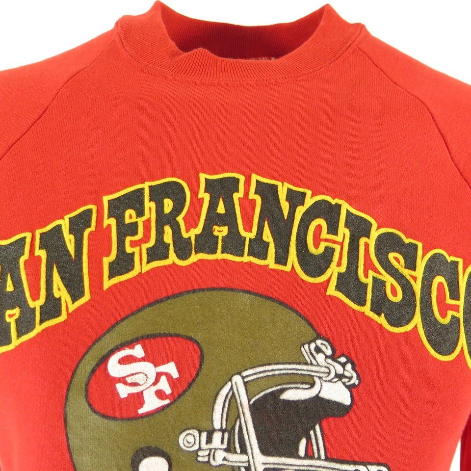 Vintage SAN FRANCISCO 49ers Sweatshirt Sweater Medium Pullover 