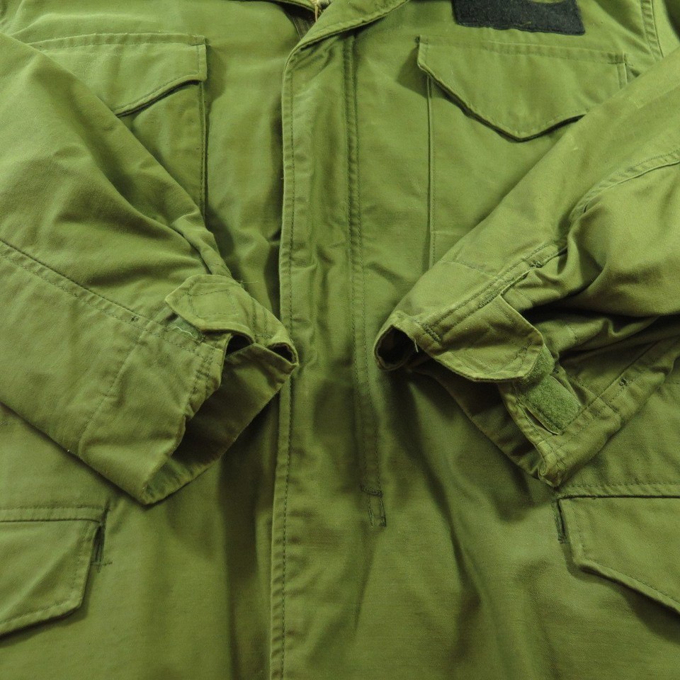 Vintage 70s OG-107 M-65 Field Jacket M Issachar Cotton Sateen | The ...