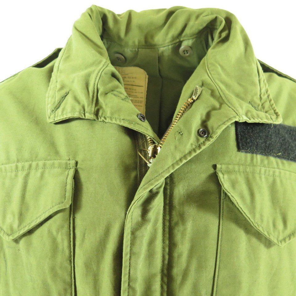 Vintage 70s OG-107 M-65 Field Jacket M Issachar Cotton Sateen | The ...