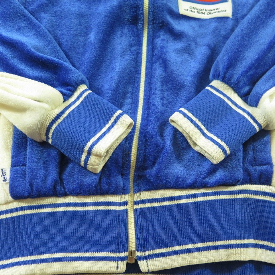Vintage 80s 1984 Levis Olympic Track Suit Jacket L Pants M