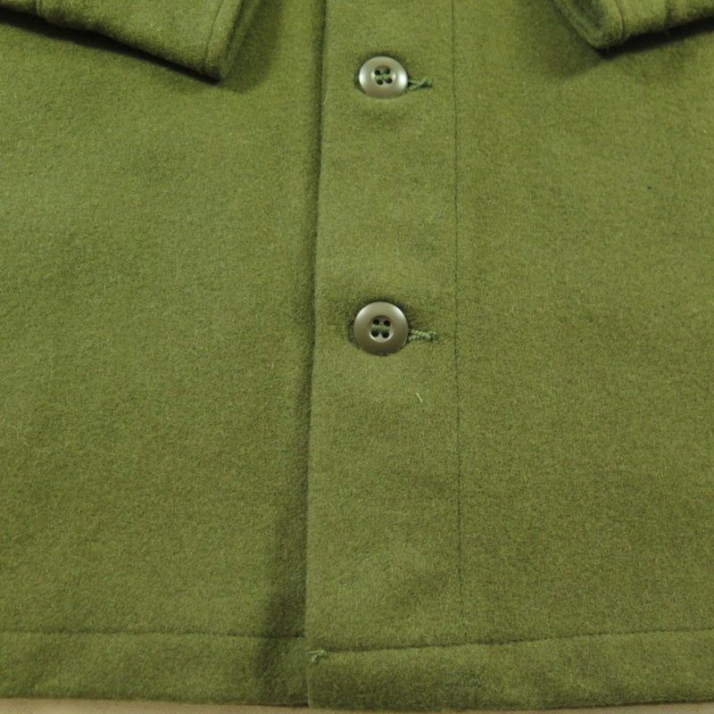 Vintage 60s Army Wool Shirt Vietnam War Era OG-108 Military 1967 XS ...