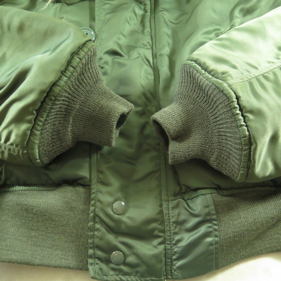 Vintage 70s N-2B Parka Mens XL Military Sage Green Snorkel Jacket ...