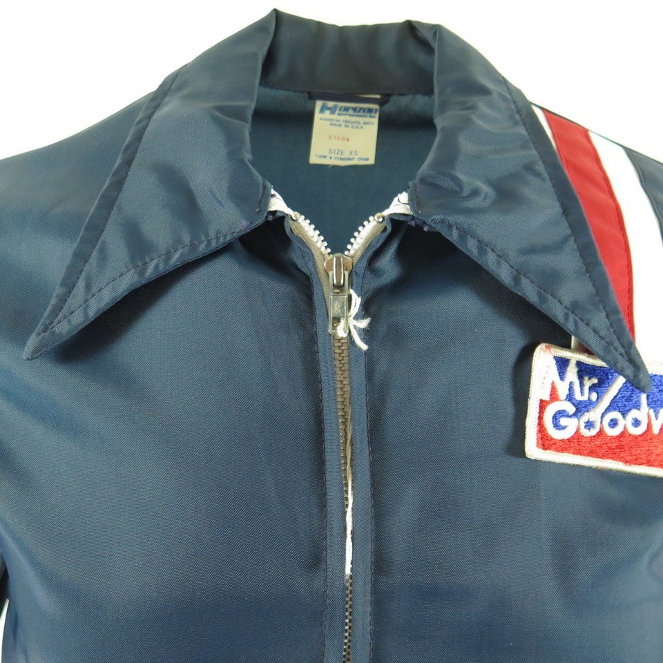 Vintage 80s Mr. Goodwrench Racing Jacket Mens XS Deadstock GM ...