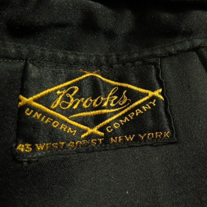 Vintage 30s Brooks Uniforms Overcoat Coat 42 Long Wool Heavy Theater ...