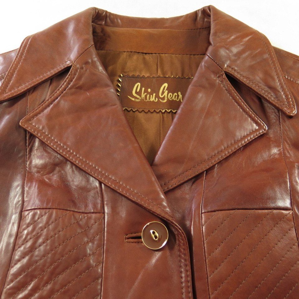 Skin gear hot sale leather coat