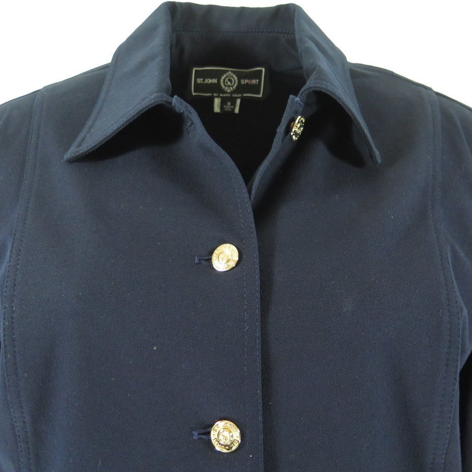 St-John-blue-blazer-jacket-flag-womens-H27G-2