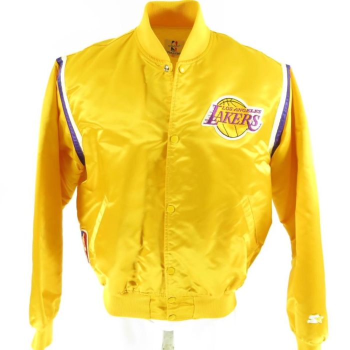 Vintage 80s Los Angeles Lakers Starter Jacket Mens XL NBA