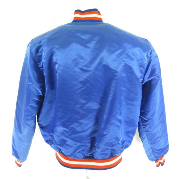 NBA Starter New York Knicks Satin Vintage Jacket Blue/Orange/White