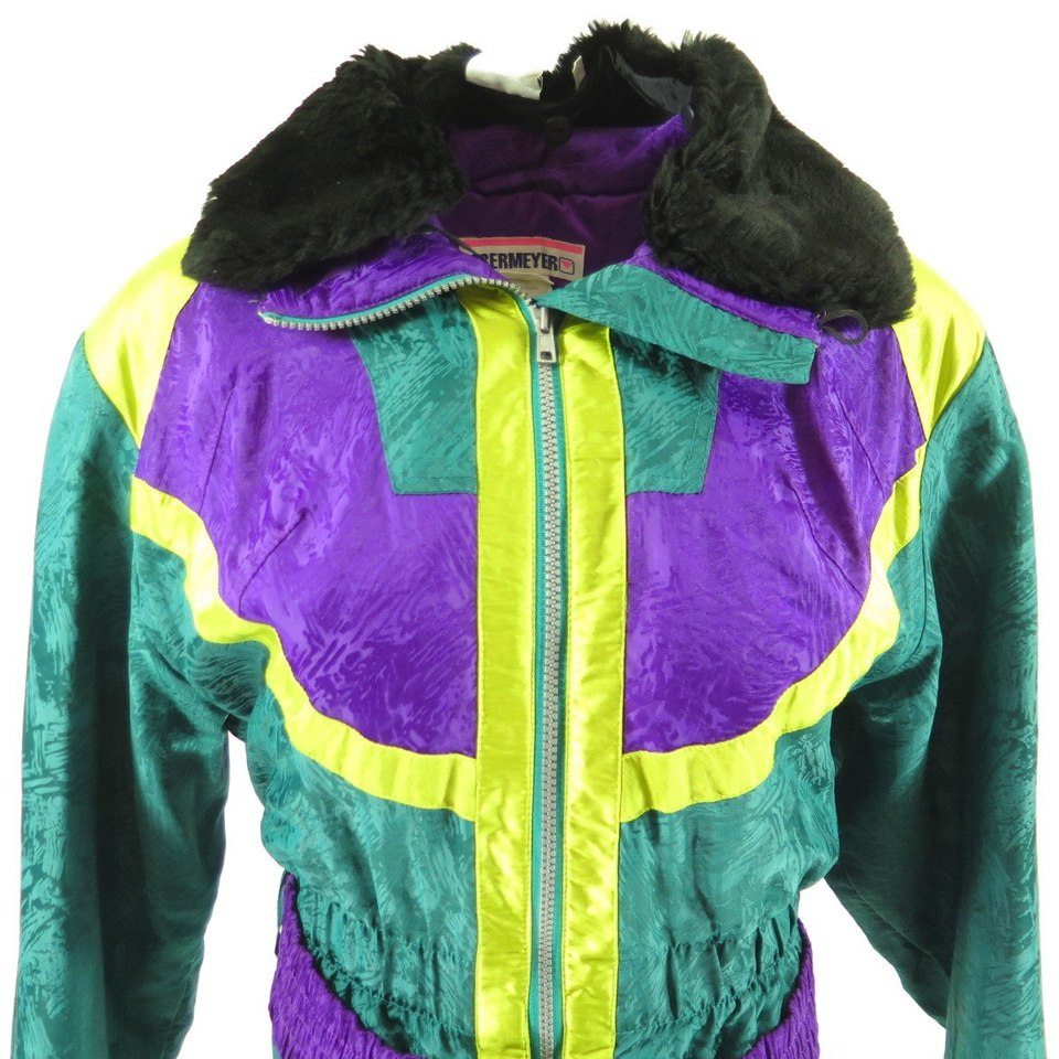 Vintage 80s Obermeyer Retro Ski Suit Womens 8 The Clothing Vault | The ...