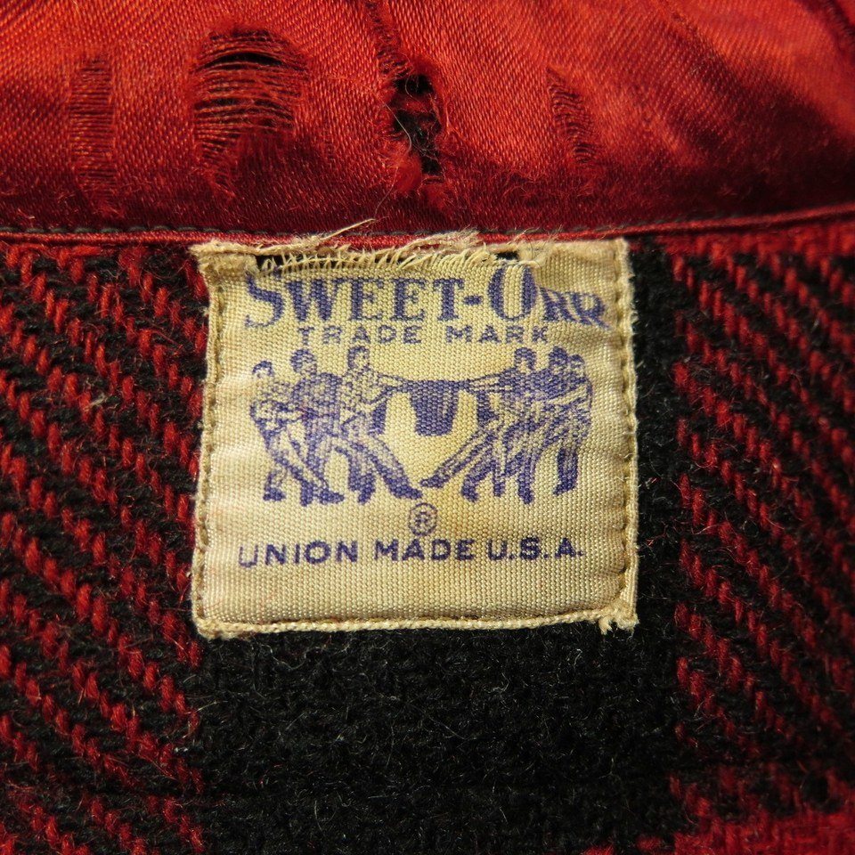 30s-Sweet-Orr-buffalo-plaid-hunting-shirt-H40V-9