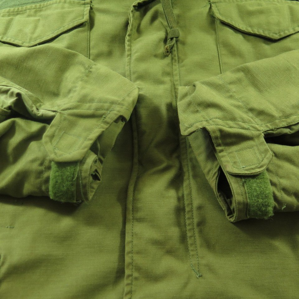 Vintage 60s Vietnam Era M-65 OG-107 Field Jacket L Short The