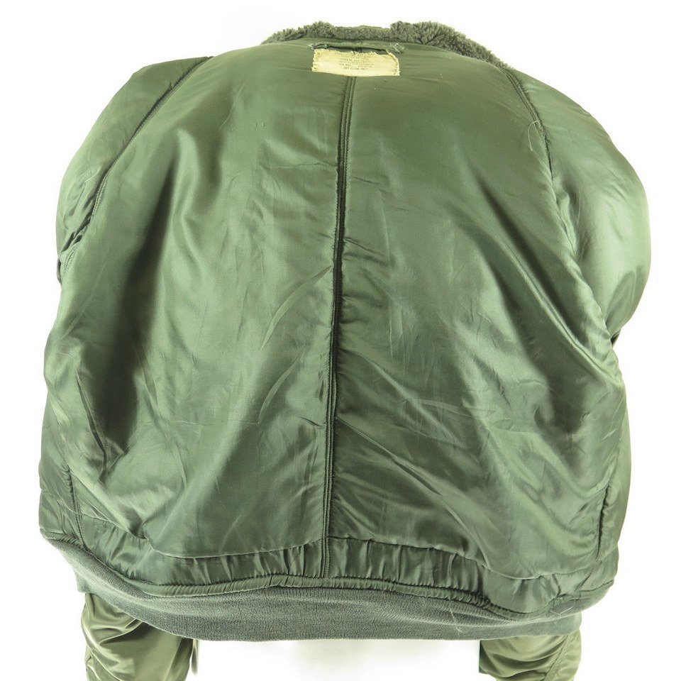 Bare Fox Flight Jacket Size 2XL Vintage