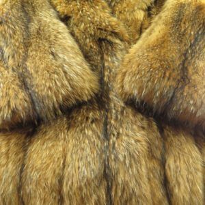 Vintage 80s Real Fox Fur Coat Overcoat Womens 12 Brown Gorgeous | The ...