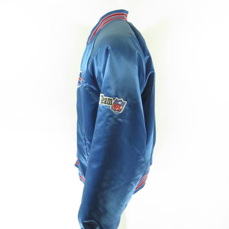 Vintage 80s Buffalo Bills Satin Jacket Mens 2XL Chalk Line NFL Football ...