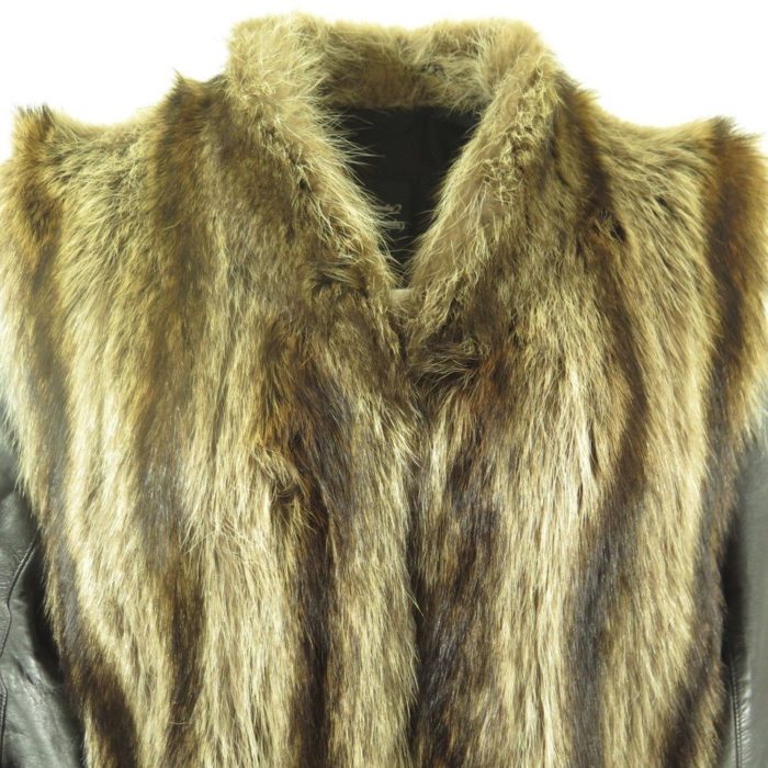 90s-convertible-vest-jacket-coat-racoon-fur-leather-H41Y-2