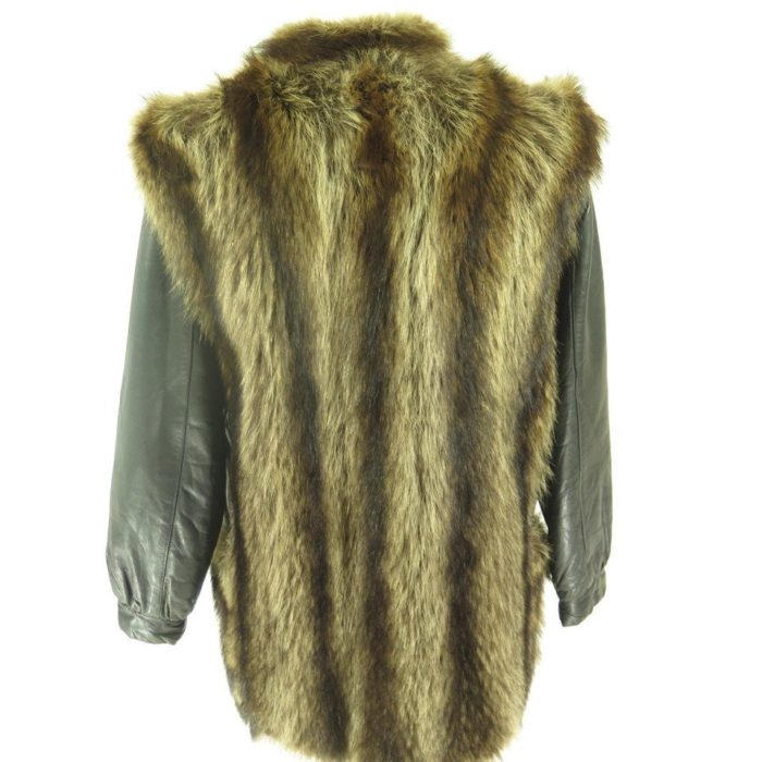 90s-convertible-vest-jacket-coat-racoon-fur-leather-H41Y-5