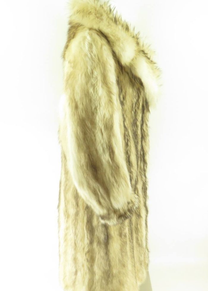 Canadian-fox-fur-80s-womens-overcoat-H38A-4