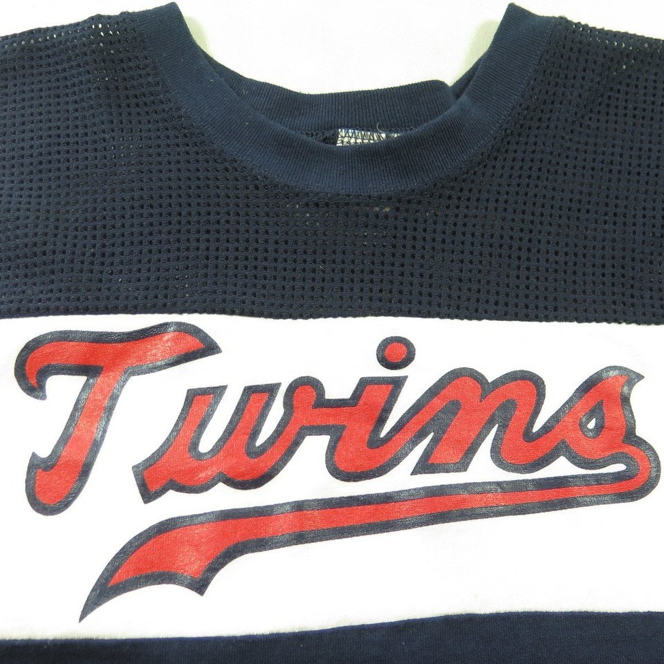 1980s Minnesota Twins MLB Vintage Tee Shirt Size Small 