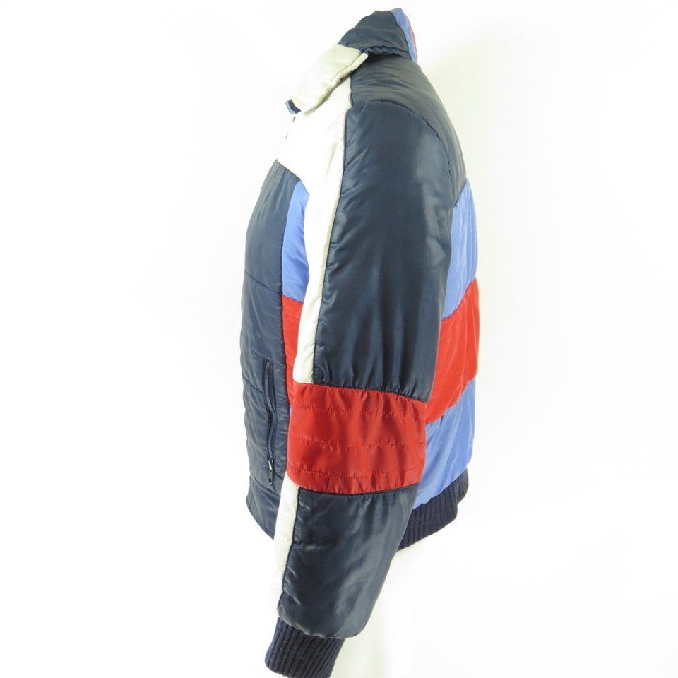 Vintage 80s Retro Ski Jacket Men L Chest King Puffy | The Clothing Vault