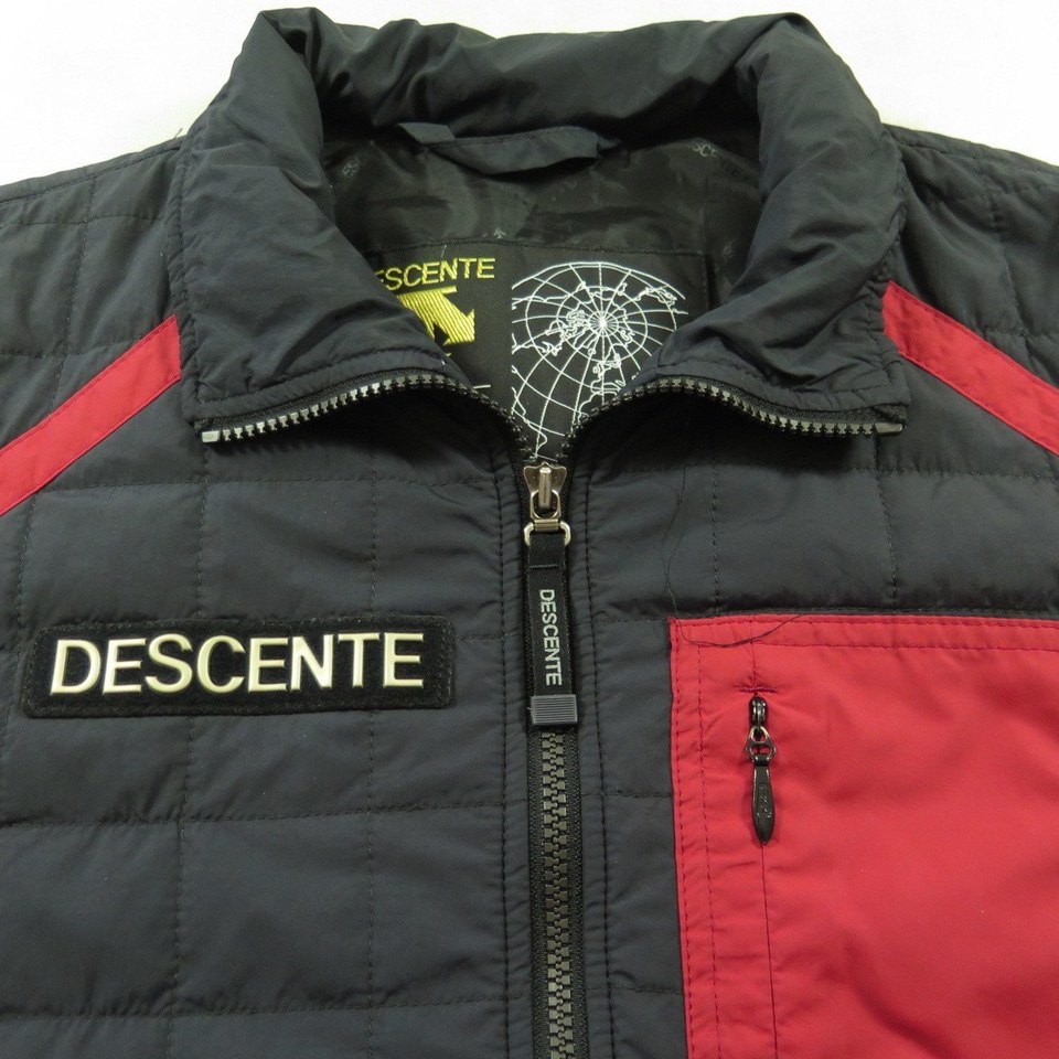 Descente Ski Jacket With Custom Patch And Stitching Mens Size XS