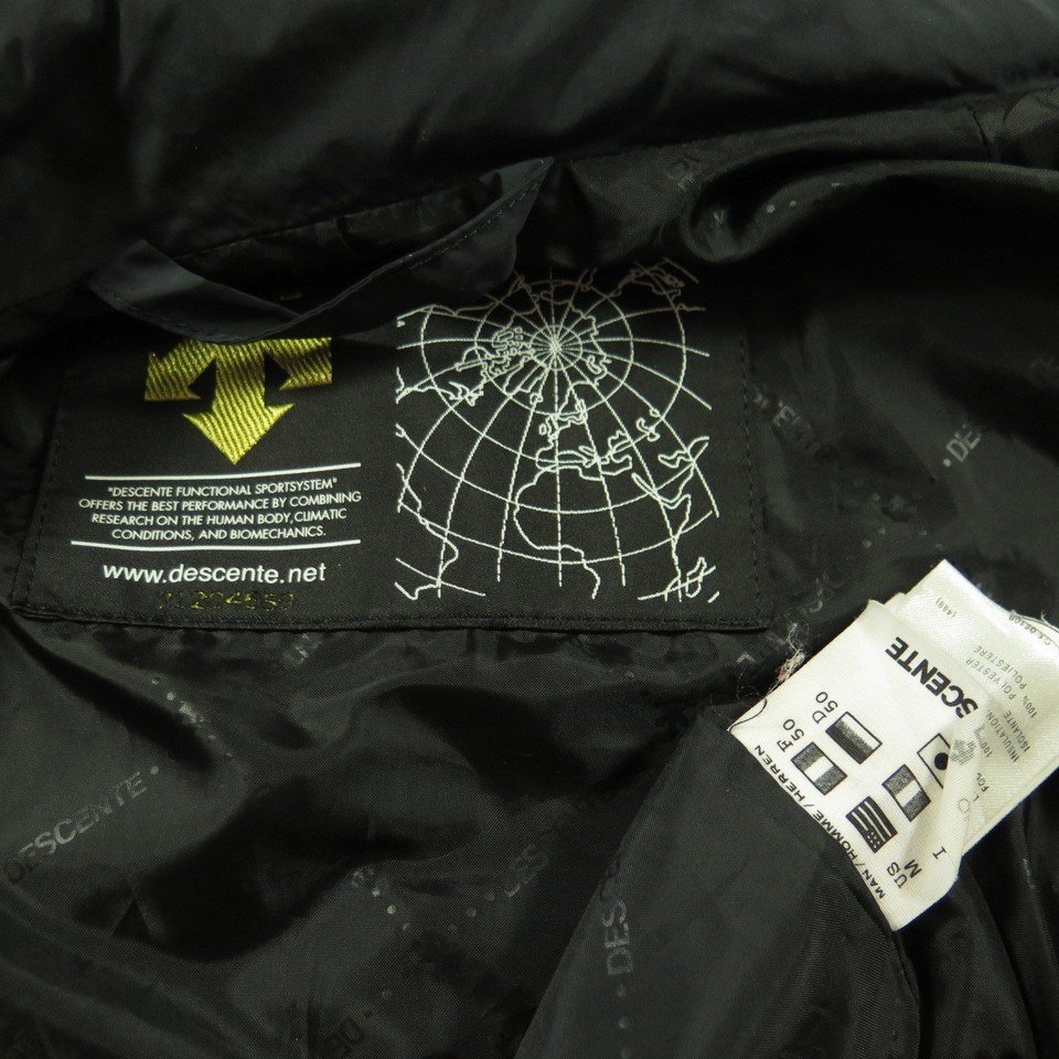 Descente Ski Jacket With Custom Patch And Stitching Mens Size XS