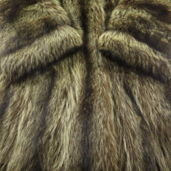 Vintage 80s Real Racoon Fur Coat Womens Medium Overcoat Long | The ...
