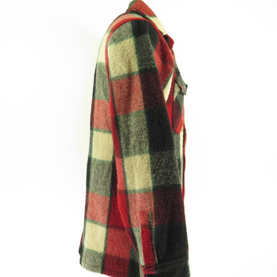 LL-Bean-plaid-t-casual-shirt-wool-H35U-4