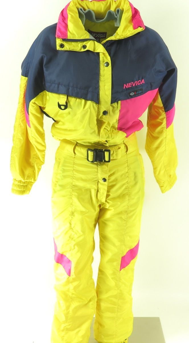 Vintage 80s Nevica Retro insulated Ski Suit Womens 8 | The Clothing Vault