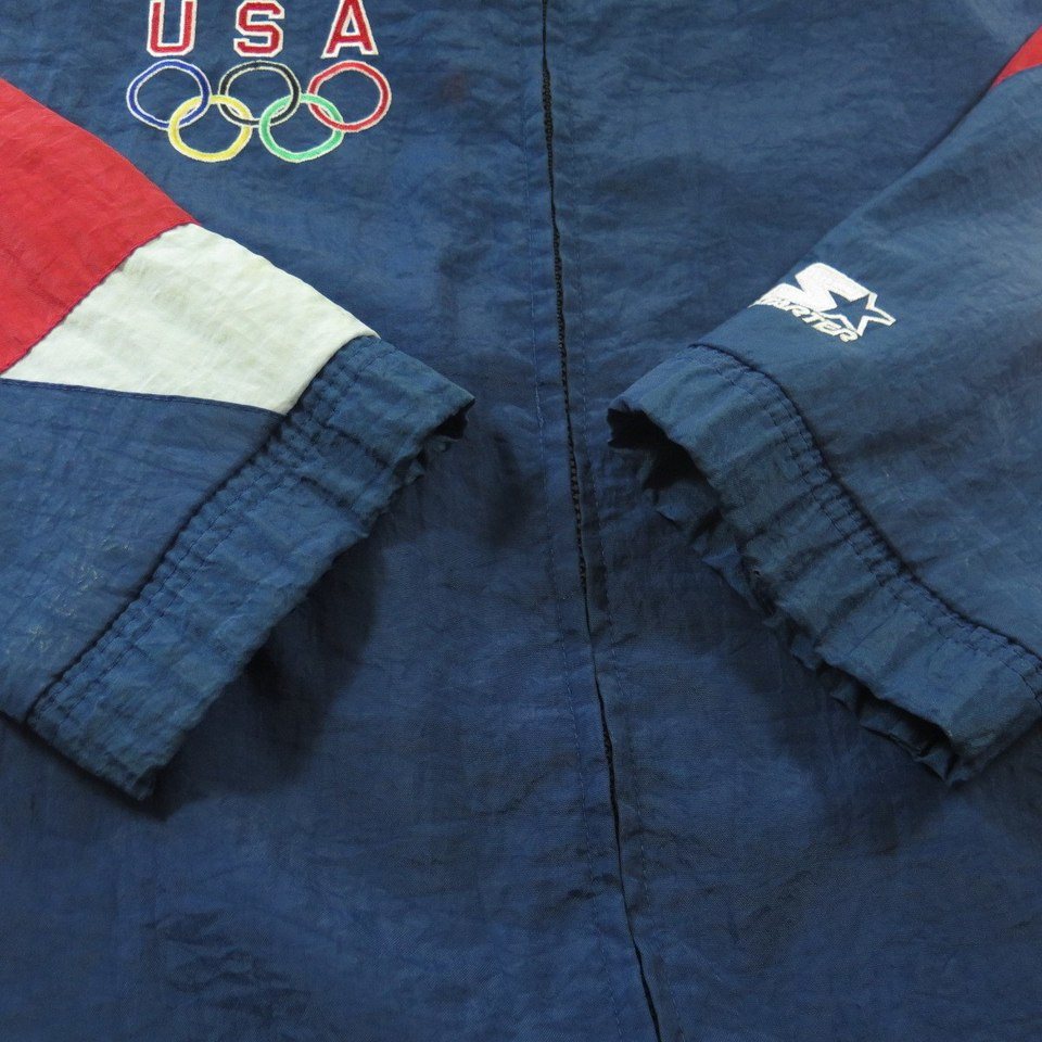 Vintage 90s Olympic Starter Jacket 2XL USA Team Atlanta 1996 | The