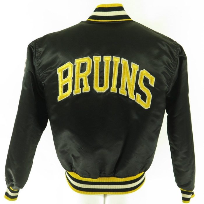 Vintage 80s BOSTON BRUINS NHL Starter Nylon Jacket YL