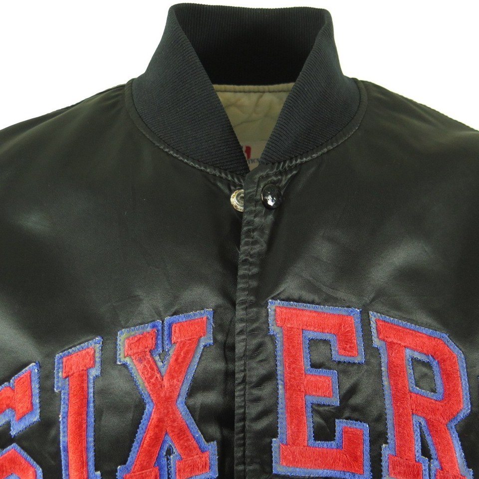 sixers starter jacket