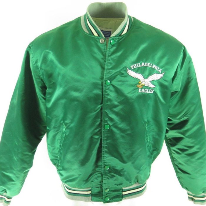 Vintage 80s Philadelphia Eagles Starter Jacket Mens XL NFL Football Satin  Patch