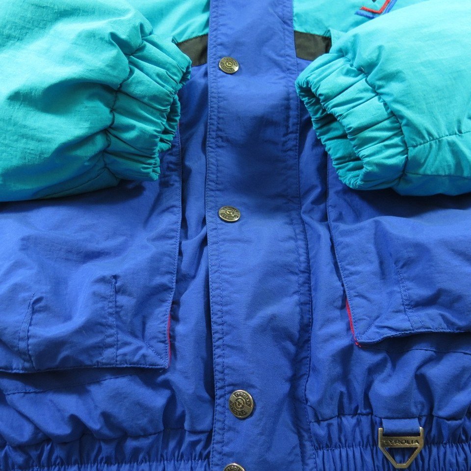 Vintage 90s Ski Jacket XL Tyrolia by Head Puffy Retro | The Clothing Vault