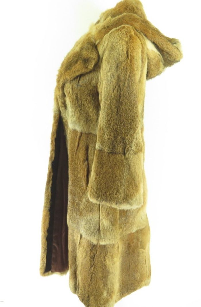 Womens-city-furs-rabbit-fur-overcoat-hooded-H37G-3