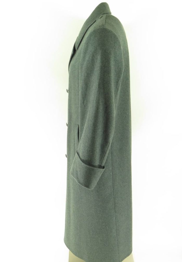 Vintage 70s Swiss Military Overcoat Coat 42 Deadstock Nos Wool | The ...