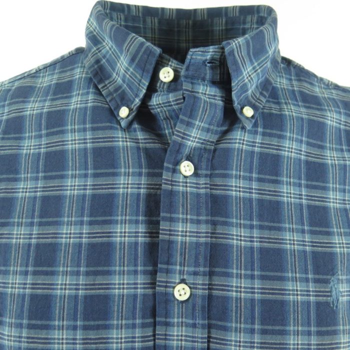 Vintage Polo Ralph Lauren Plaid Button-Down Shirt