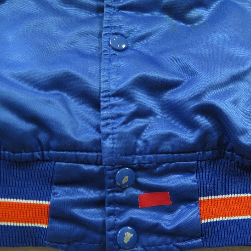 Vintage 1986 New York Mets Satin Varsity Jacket Mens Large 
