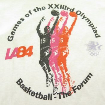 Vintage 80s 1984 Olympic Committee Basketball T-shirt Small 23rd ...