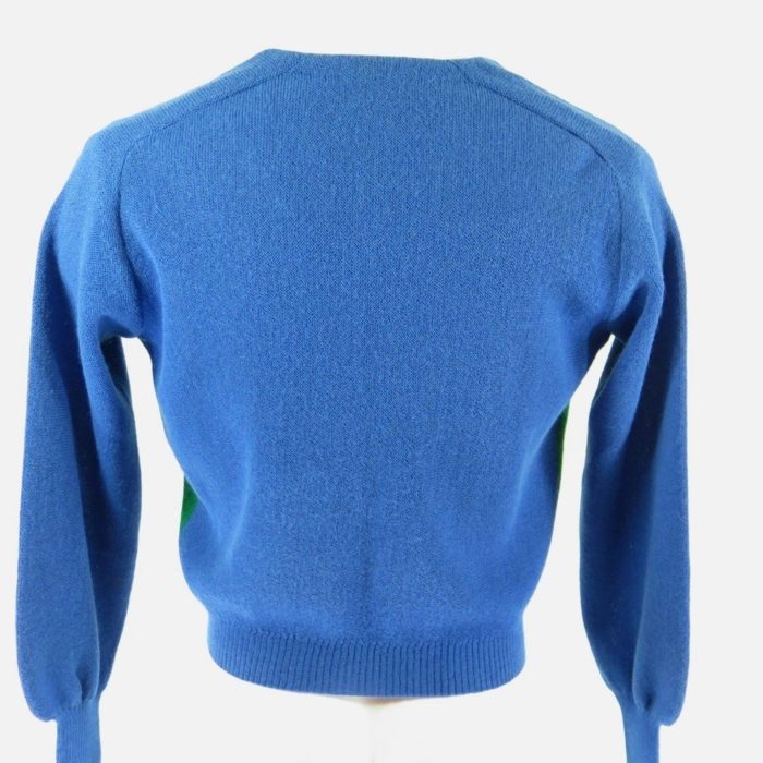 Vintage 60s Rockabilly Cardigan Sweater Mens 40 Alpaca Wool Parka 