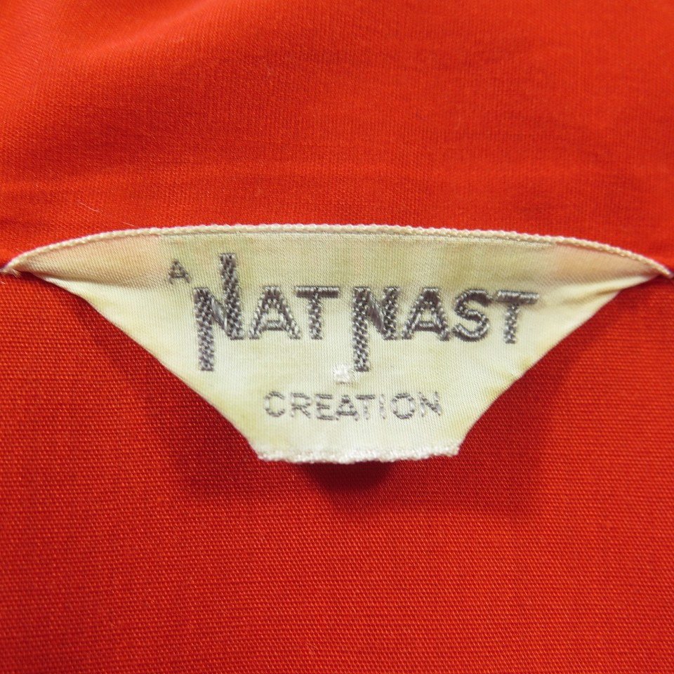 60’s Nat Nast Bowling shops Chain Stitch Shirt