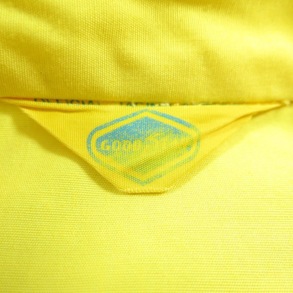 Vintage 70s Goodyear Racing Jacket Mens M Official Yellow Logo Patch ...