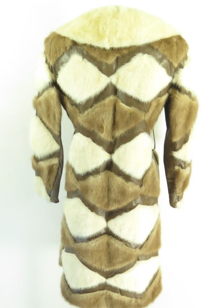 70s-mink-fur-leather-womens-long-coat-belted-H49C-5
