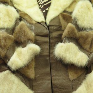 Vintage 70s Mink Fur Coat Overcoat Womens Medium Long USA Made | The ...