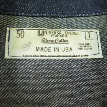 Denim Sanforized Jacket 50 2XL New Universal Overall Chicago | The ...