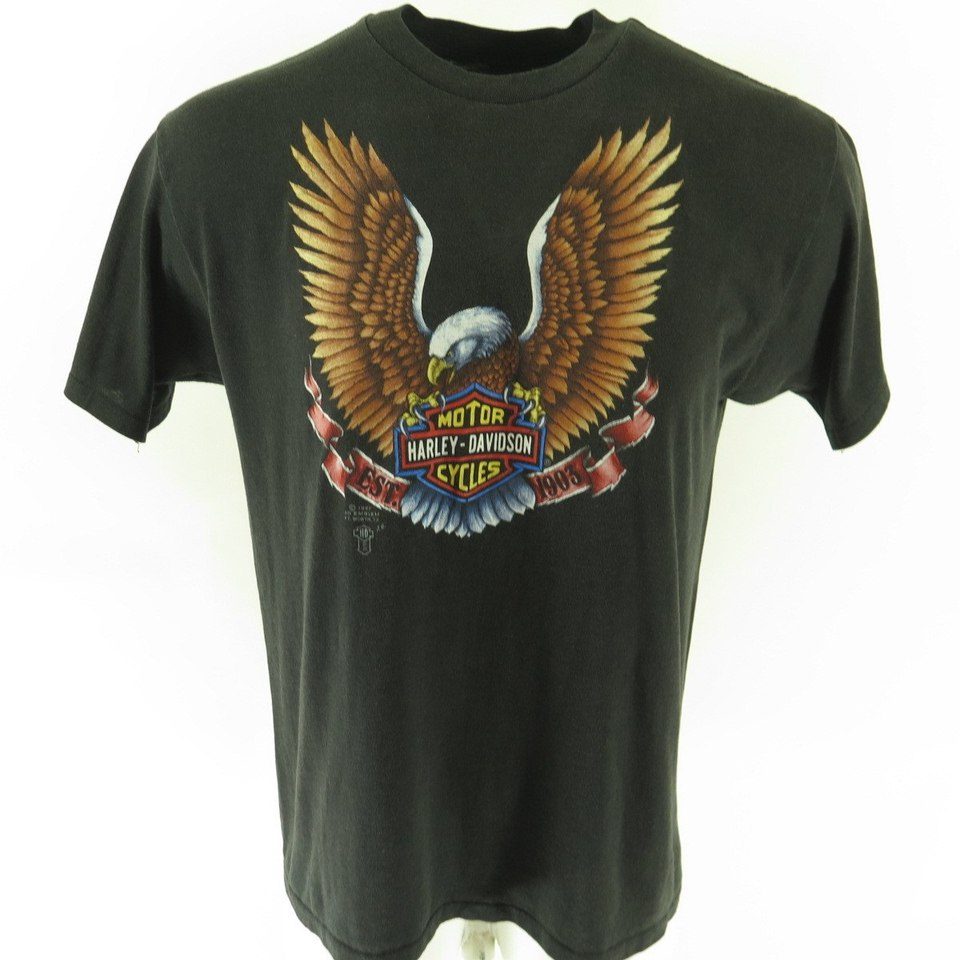 Harley Davidson Eagle Shirt Promotion Off70
