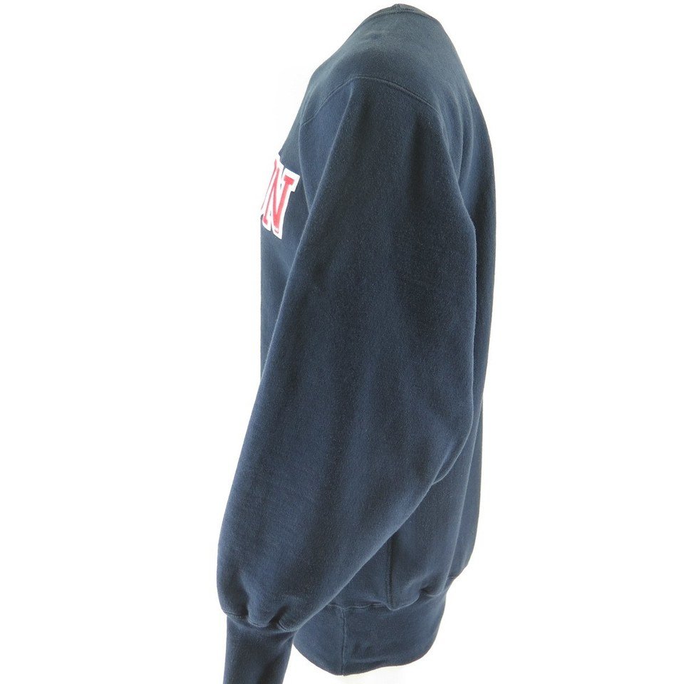 スーパーセール期間限定 Vintage 80s Champion Wharton Sweatshirt Mens 2XL University トップス