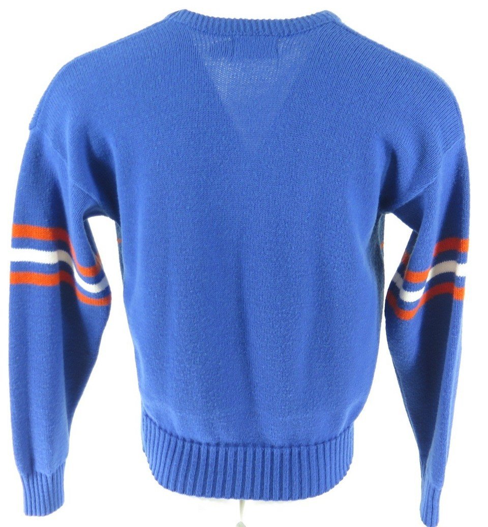 Vintage Broncos Sweater 80s Denver BRONCOS Shirt Football NFL American  Football Baggy Jumper Sports Vintage Knit Blue 1980s Medium