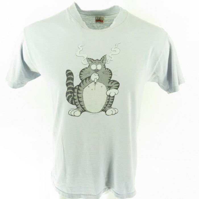 80s-hanes-beefy-t-chronic-kitty-t-shirt-H46Q-1