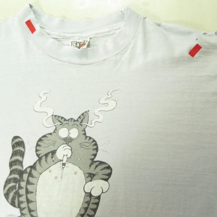 80s-hanes-beefy-t-chronic-kitty-t-shirt-H46Q-4